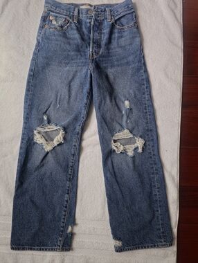 Levi's Ribcage Straight Ankle Denim Jeans  27